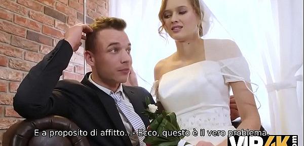 trendsVIP4K. Un uomo ricco paga bene per scopare una giovane ragazza calda il giorno del suo matrimonio